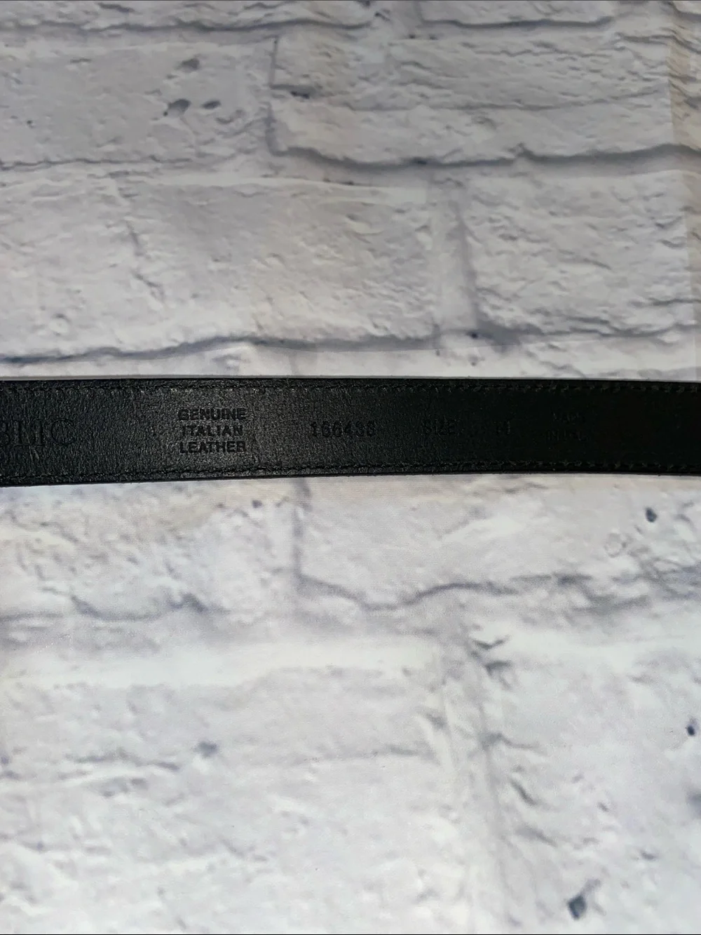 Banana Republic Classic Black Leather Belt - Black Size M